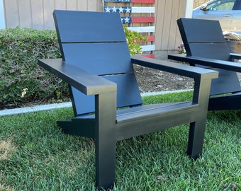 Modern Contemporary Outdoor Adirondack Chair