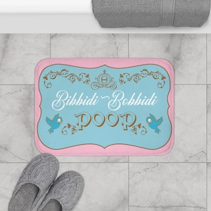 Bibbidi Bobbidi Bath mat