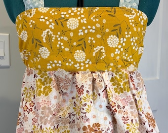 One-of-a-Kind Tie back tank top (sz lg)