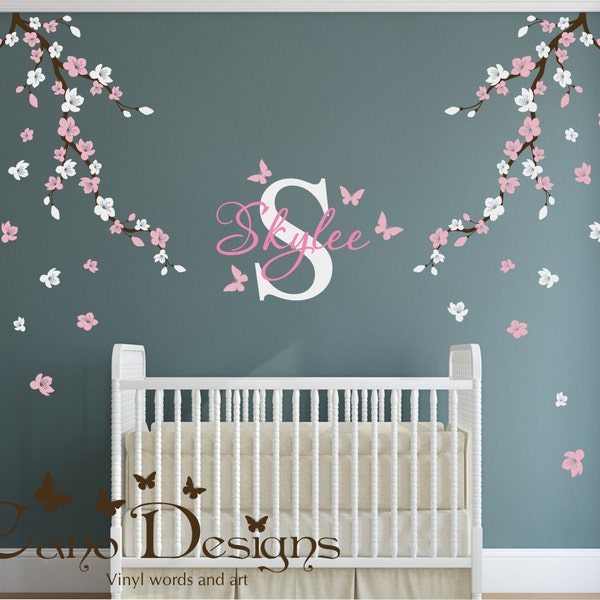 Cherry Blossom Wall Decal Etsy