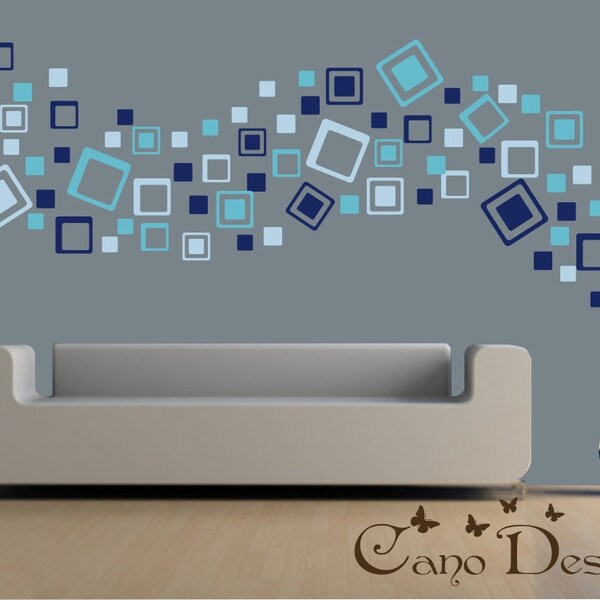 Circle Wall Decals Etsy