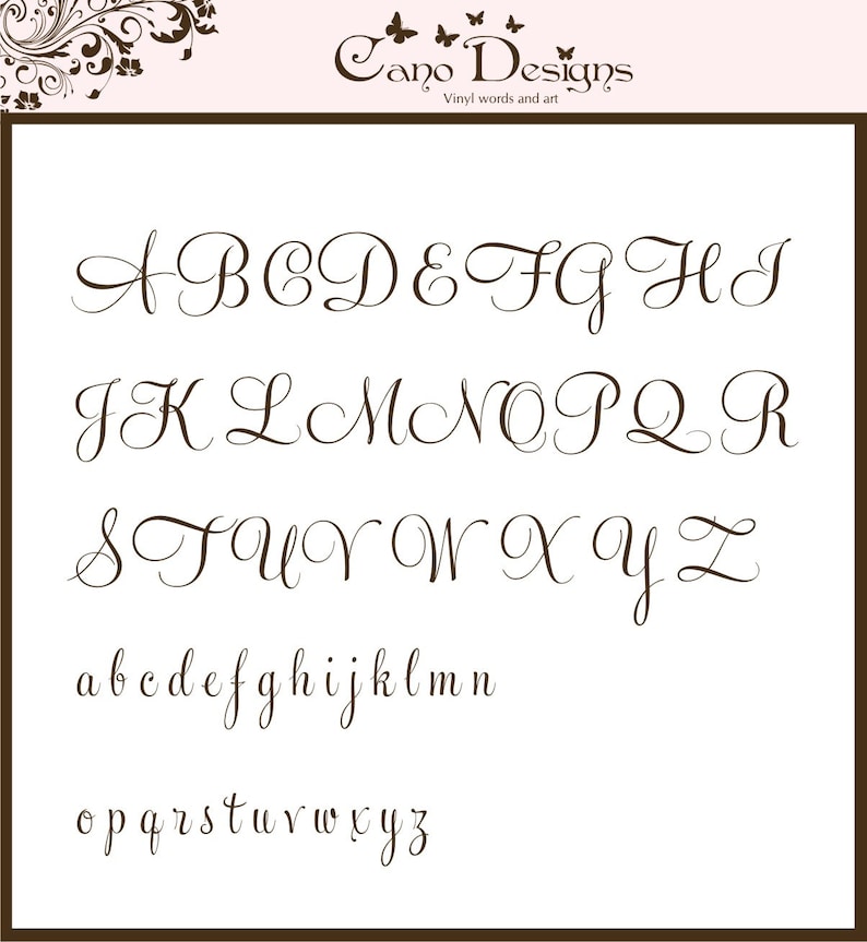 Monogram Name Vinyl Wall Art nursery custom removable decals stickers Initial and name vinyl decal kids /& teens room