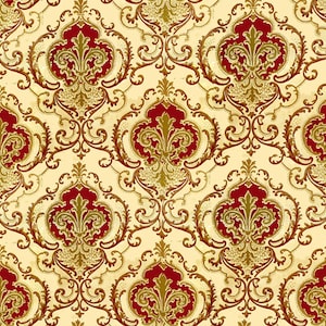 Dolls House   Wallpaper 1/12th or 1/24th scale Quality Paper  Vintage Dollhouse Miniature #119