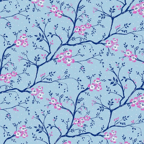 Dolls House Wallpaper 1/12th or 1/24th Scale Pink Quality Etsy