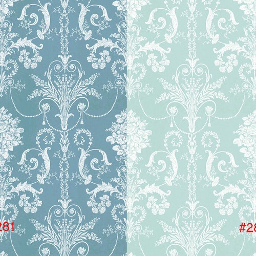 Dolls House Wallpaper Choice of 1/12th or 1/24th Scale 2 - Etsy Dolls House Wallpaper Choice of 1/12th or 1/24th Scale 2 - Etsy