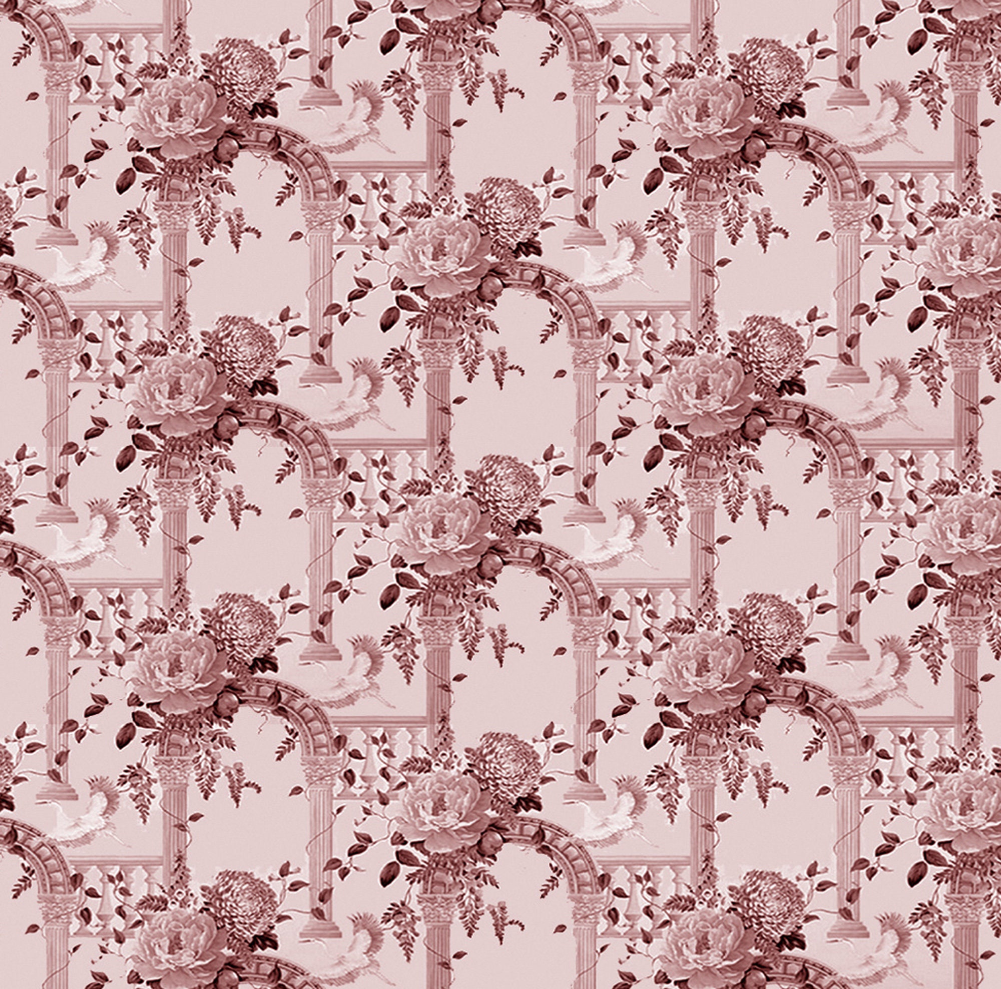 Dolls House Wallpaper 1/12th or 1/24th Scale Vintage Pink - Etsy Australia Dolls House Wallpaper 1/12th or 1/24th Scale Vintage Pink - Etsy Australia