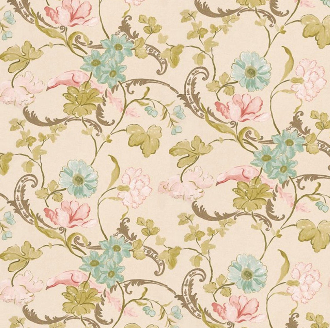 Dolls House Wallpaper 1/12e of 1/24e schaal kwaliteit papier Etsy