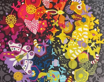 Patchwork fabric - Andover Fabrics - Alison Glass - Art Theory in Night approx. 0.30 m