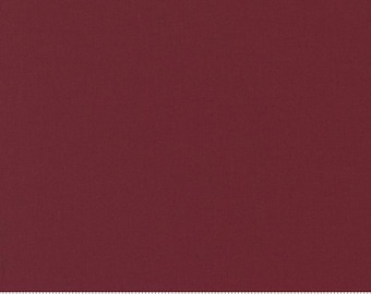 Patchwork fabric - Moda - Bella Solid 9900 18- Burgundy - Burgundy - Basic Uni - 0.25 m