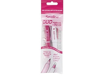 Sewline Duo Marker and Eraser Pens - Mark and Erase