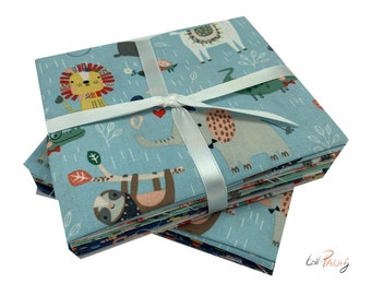 Stoffpaket Patchwork Craft Cotton Fat Quarter Paket - Wild About You