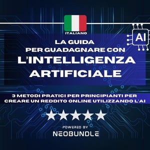 Making Money with Artificial Intelligence 2026 | PDF Guide (Italian) | AI | Digital Products | Freelance | Social Media | Online Earnings