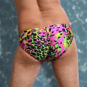Mens cheetah speedo clearance