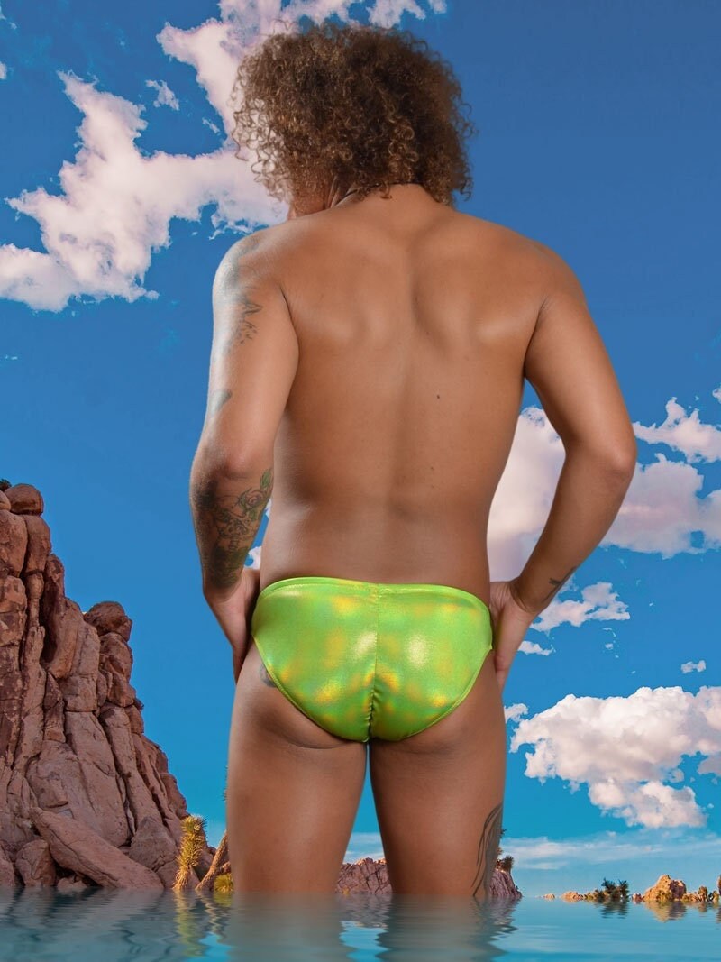 Mens best sale cheetah speedo