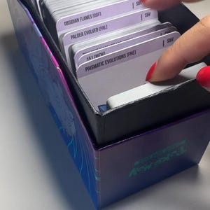 ポケモン TCG - デジタル スカーレット & バイオレット拡張仕切りカード (カードの保管/ファイリングに最適)