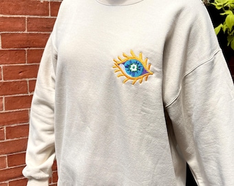 Sweat-shirt brodé inspiré du dragon léger TOTK