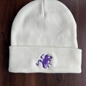 Joy Boy Embroidered Beanie | One Piece | Sun God Nika | Gear 5