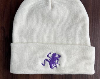 Joy Boy Embroidered Beanie | One Piece | Sun God Nika | Gear 5