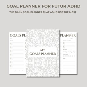 ADHD Daily Goal Planner For Boys | Printable Productivity Tool