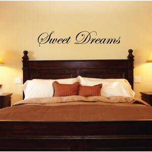 Sweet Dreams Wall Decal - Removable Vinyl Wall Decals