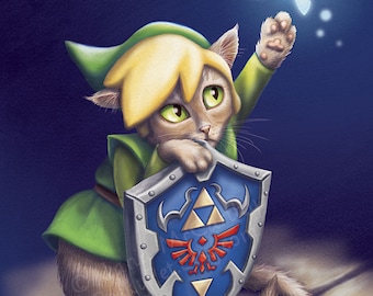 Legend Of Zelda Cat Etsy