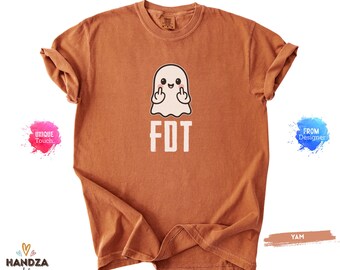 Ghost Shirt Anti Trump Halloween Shirt Comfort Colors® Anti Trump Tee Political Shirt Halloween Activist Shirt Subtle Protest Tee