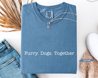 Comfort Colors® FDT Dog Lover Shirt, Anti-Fascist Statement Top, Political Humor T-Shirt, Gag Gift for Friends, Subtle FDT Design