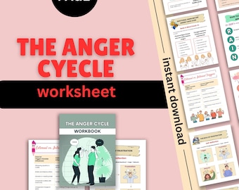 Anger Management Workbook: Emotional Regulation, Coping Skills (Self-Help, Therapy Worksheets)