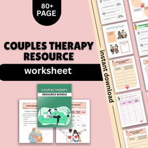 Couples Therapy Workbook: Relationship Counseling Tools & Exercises
