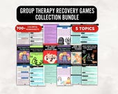 Therapeutic Recovery Group Games bundle 230 games  (PDF)