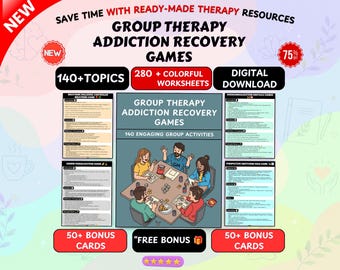 Giochi di terapia di gruppo focalizzati sul recupero: 140 attività - Strumento per il recupero dalla tossicodipendenza (PDF)