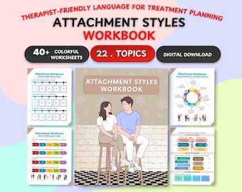 Attachment Styles Workbook: Healing Anxious & Avoidant Patterns for Secure Relationships (PDF Download)