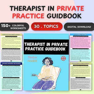 Therapist In Private Practice Guidebook,therapeutic process, evidence-based therapy models,- 150 pages