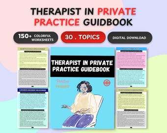 Guía para terapeutas en consulta privada: proceso terapéutico, modelos de terapia basados en la evidencia, 150 páginas.