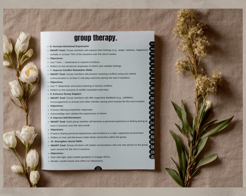 SMART Goals & Objectives for Therapy Sessions — Treatment Planning ...