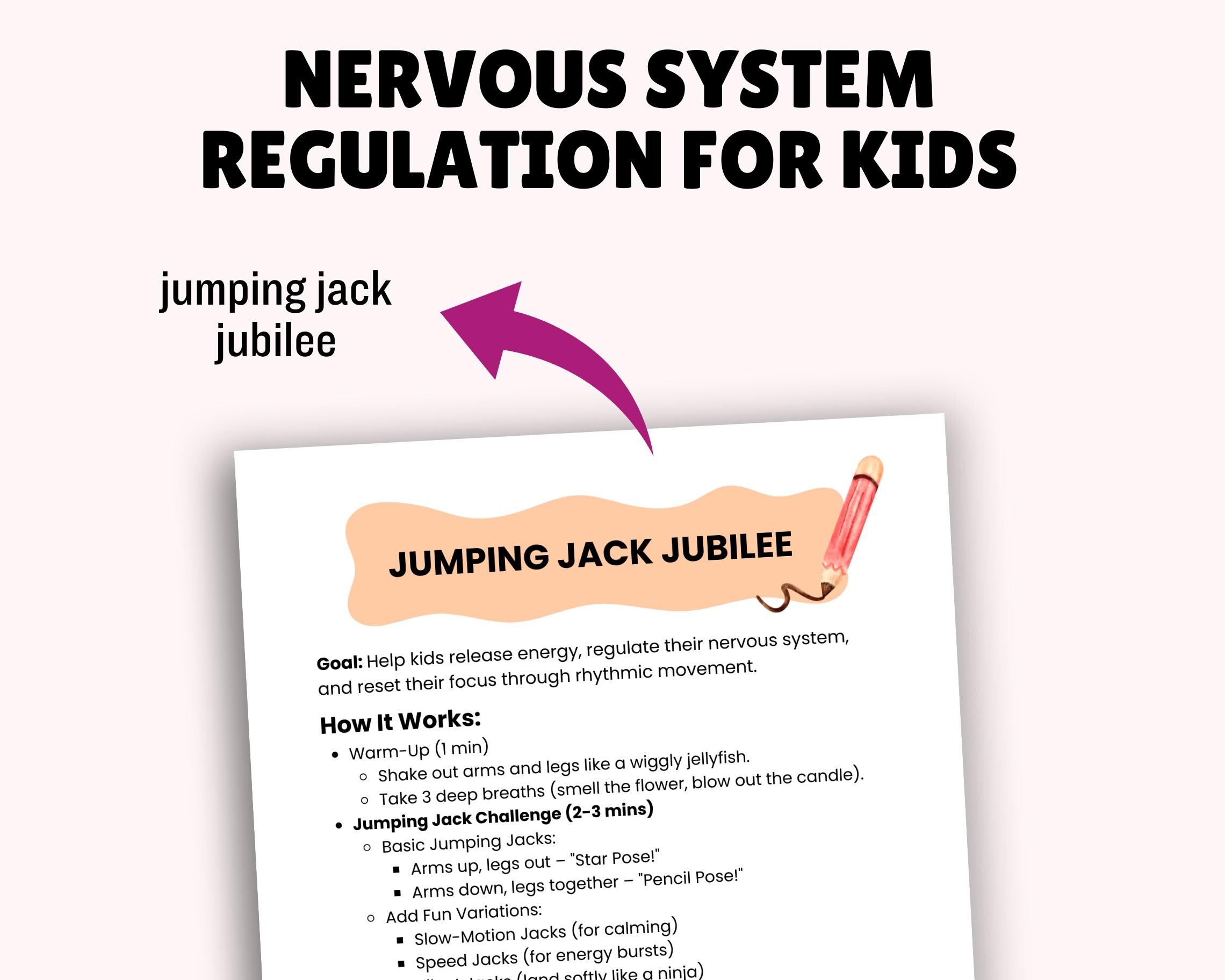 Nervous System Regulation for Kids: Coping Skills Workbook, Polyvagal ...