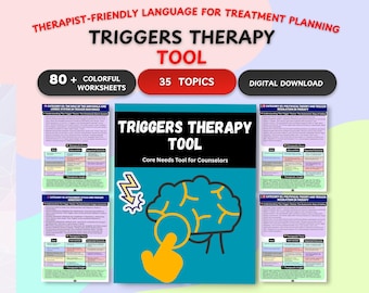 Trigger Identification Guide (Therapy Focused) | Emotional Wounds, Core Needs Tool