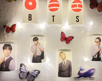 BTS ARIRANG Light Garland, Dorm Room Decor, Garland String Light, Party Fairy Light, Bunting Bangtan Lighting, Merch Gift For ARMY