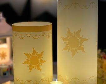 ピ*ツ様 DCダイレクト イエローランタン　アーキロ　ルーズ品 大きな絡まった紙ランタン | ラプンツェル姫の結婚式やパーティーの