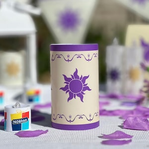 Tangled Wedding Lantern, Rapunzel Luminaries, Engagement Luminary, Princess Keepsake Gift