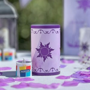 Bachelorette Party Favors, Set of 10 Quinceñera Sweet 16 mini gifts, Tangled Lantern Set, Rapunzel Luminaria