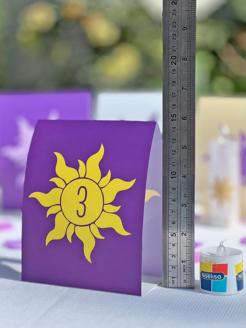 Tangled Numbers Tangled Table Number: Rapunzel Wedding Decor, Fairytale Lantern, Table ...