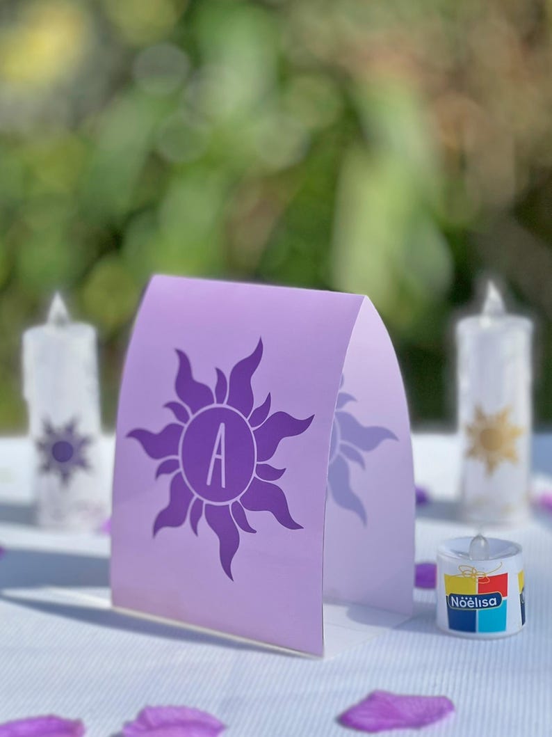 Tangled Numbers Tangled Table Number: Rapunzel Wedding Decor, Fairytale Lantern, Table ...