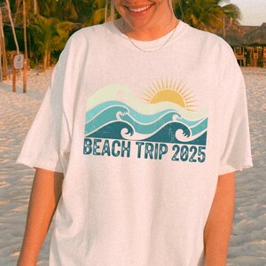 Comfort Colors® Beach Shirt, Summer Shirt, Beach Shirts For Women, Vacation Shirt, Summer Tee, Beach Trip Gift, Girls Trip Shirt 2025