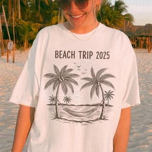 Comfort Colors® Beach Shirt, Summer Shirt, Beach Shirts For Women, Vacation Shirt, Summer Tee, Beach Trip Gift, Girls Trip Shirt 2025