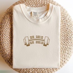 Comfort Colors® gym shirt vintage gym shirt gym motivation shirt gym rat shirt gym clothes workout shirt bodybuilding tee fitness lover gift