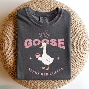 Dumme Gans Kaffee Shirt: Komfort Farben Lustiges Gans Tee