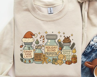 Christmas nurse sweatshirt medical xmas lover gift