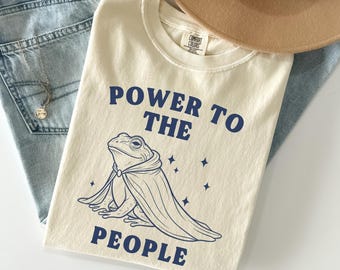 Comfort Colors®  Portland frog protest shirt political justice protest shirt