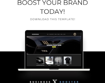 WordPress Elementor-hemsida | Affärstema för coacher, bloggare, poddare | E-handel och guidesida ingår